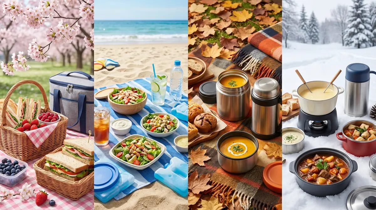 【季節別】ピクニックの食べ物で注意すべきポイント