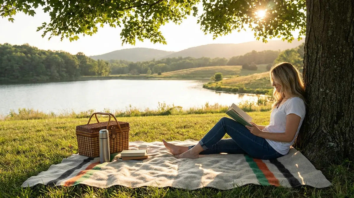 本が読みやすいピクニックスポットの選び方