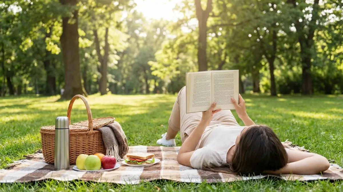 初めてでも安心！ピクニック読書の当日モデルプラン