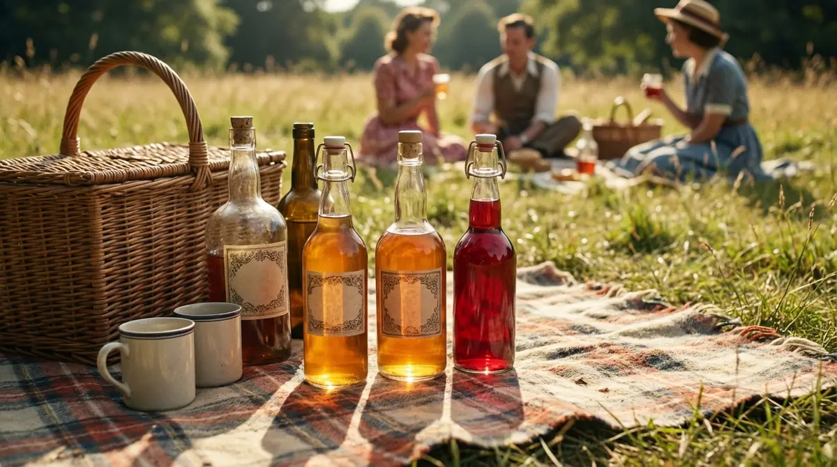 昔のピクニック飲み物が特別だった理由