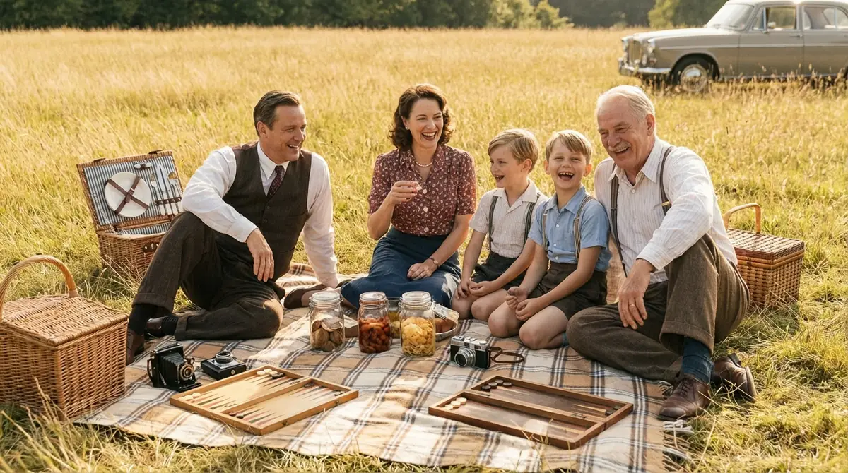 昔風ピクニックを家族で再現する方法