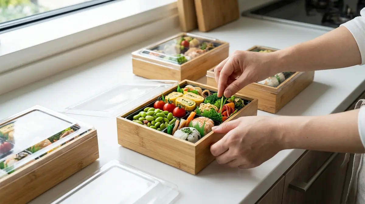 使い捨てお弁当箱の詰め方|おしゃれ&崩れない盛り付けのコツ