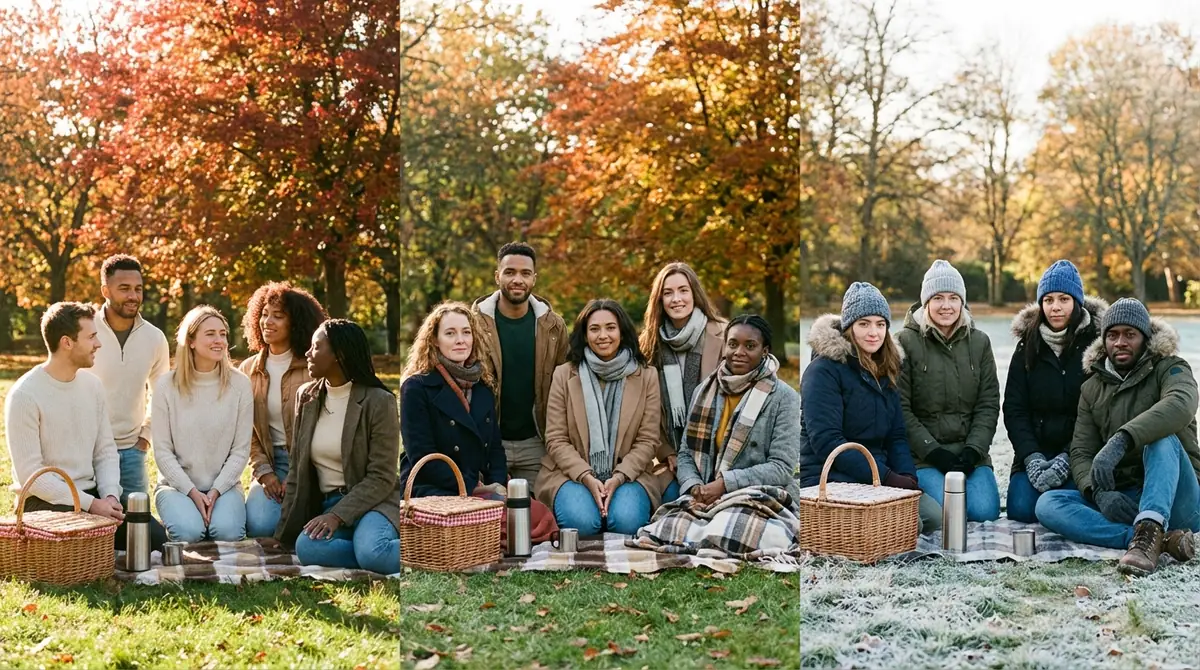 【気温別】11月ピクニックの服装コーデ