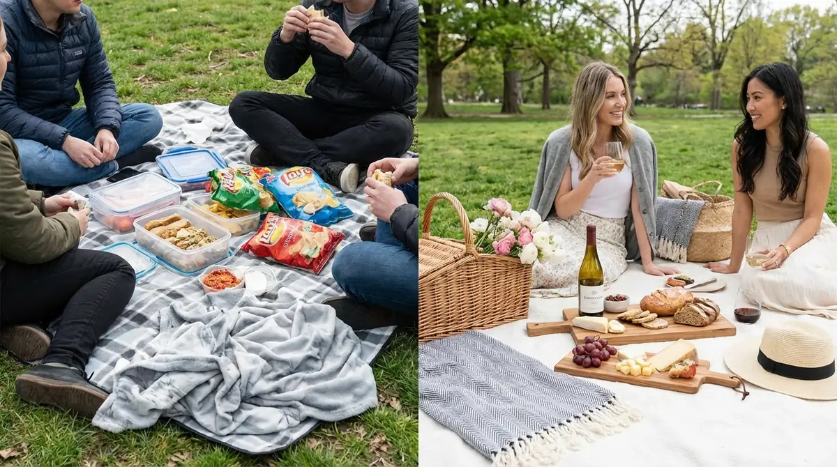 普通のピクニックと「おしゃれピクニック」の違いとは?