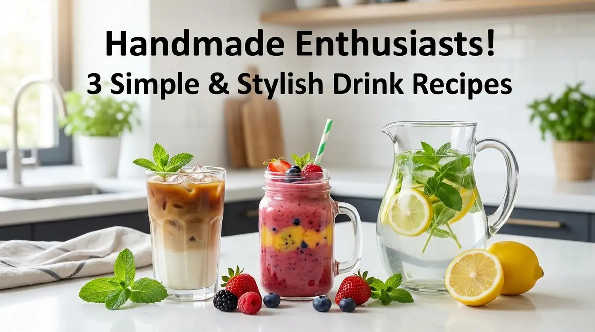 手作り派向け！簡単おしゃれドリンクレシピ3選
