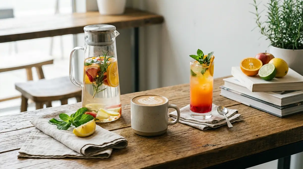 おしゃれ度が格段に上がる！飲み物の見せ方テクニック