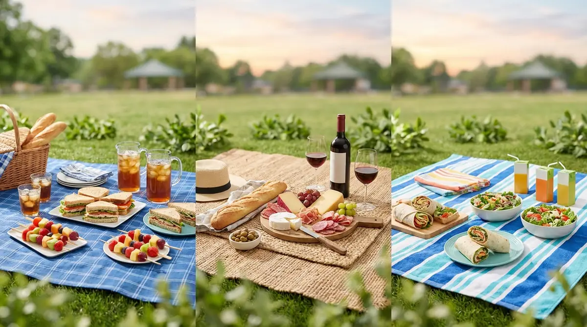 【シーン別】ピクニックの食べ物おすすめ組み合わせ例