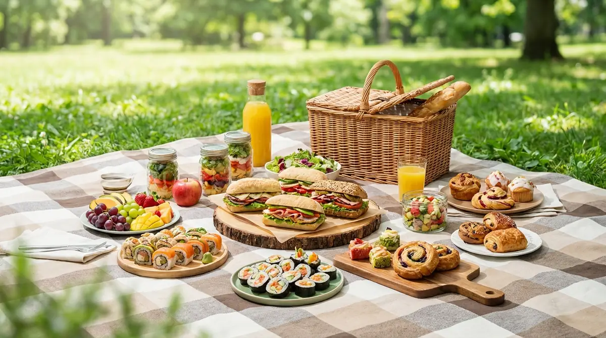 【結論】ピクニックにおすすめのご飯15選｜定番から映えメニューまで