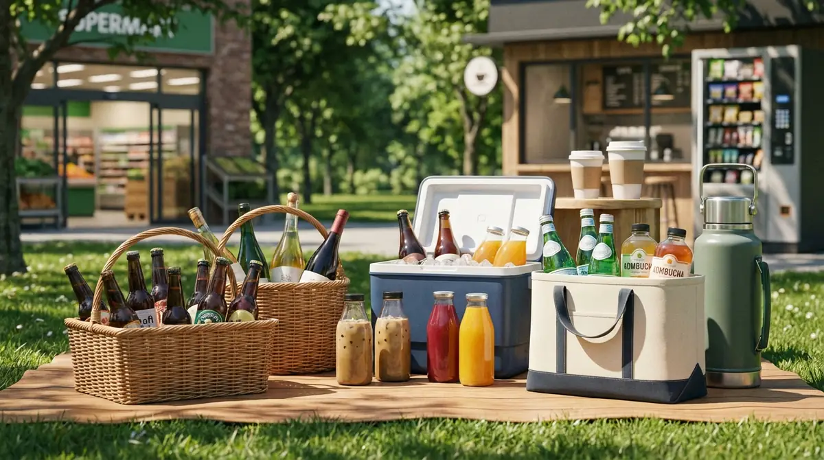 ピクニックの飲み物が売ってる場所【全7パターン】