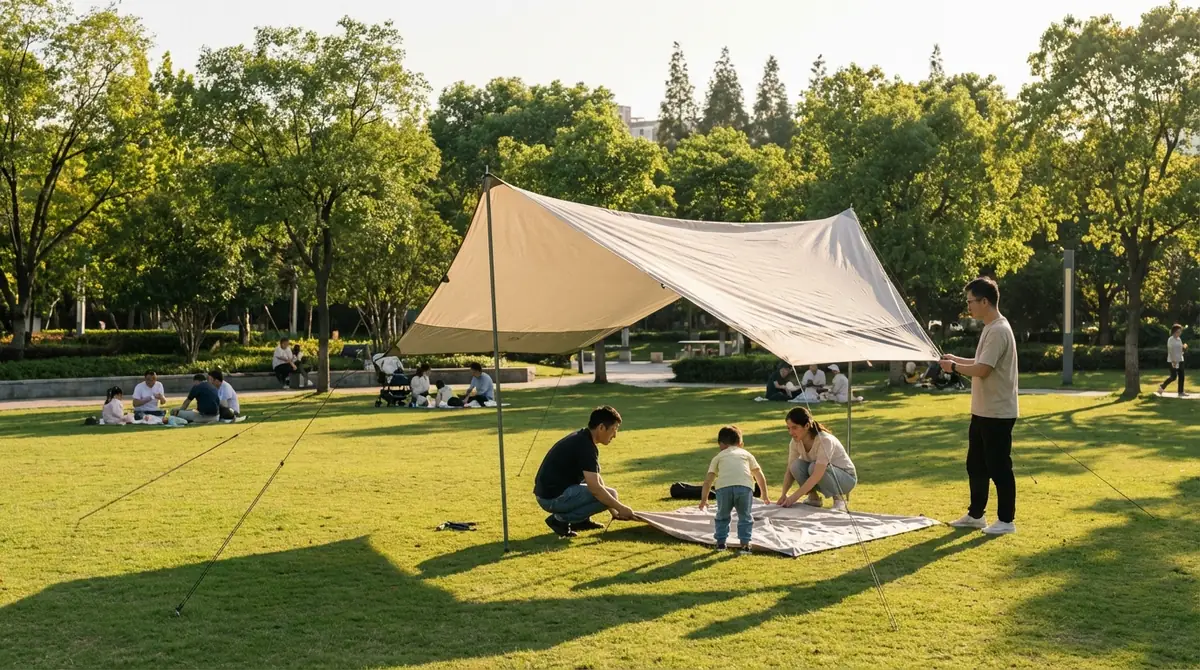 公園での日よけ使用ルールとマナー|設営前に必ず確認