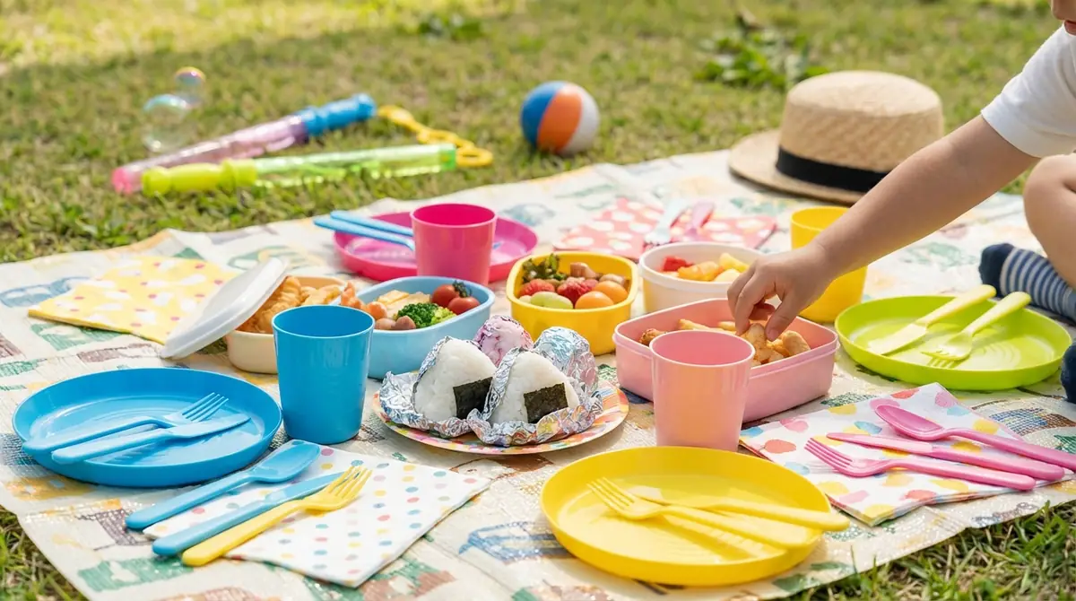100均・プチプラで揃う子連れピクニックグッズ