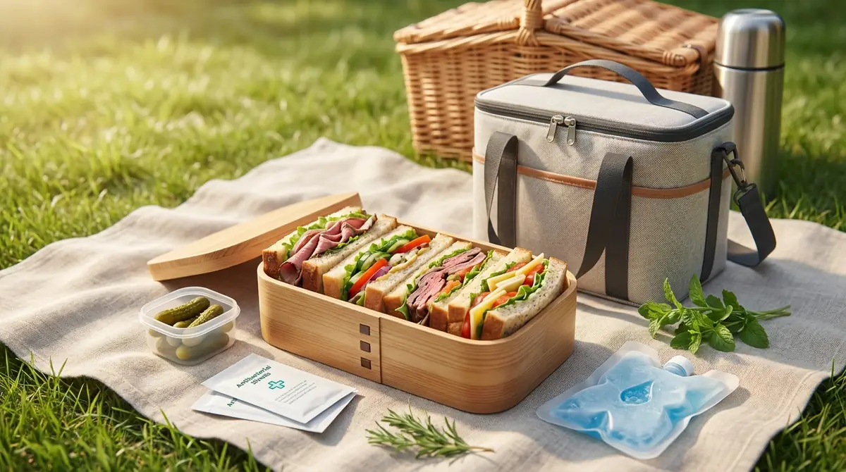 ピクニックでも傷まない！サンドイッチ弁当5つの対策