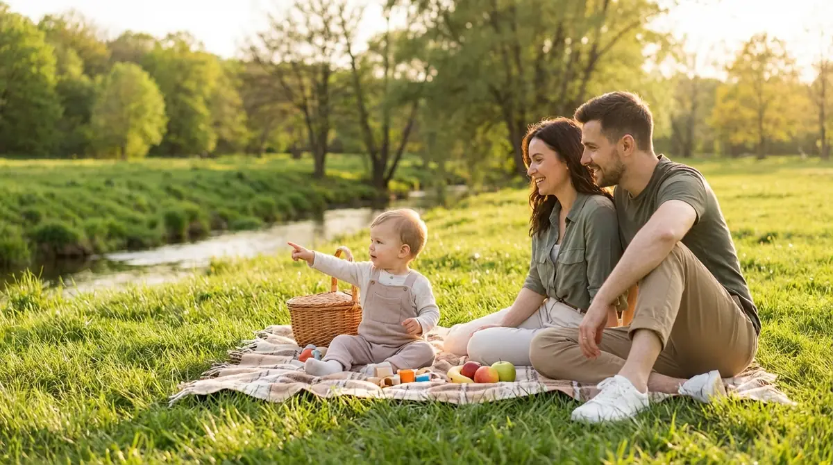 1歳児連れピクニックの場所選び5つのポイント