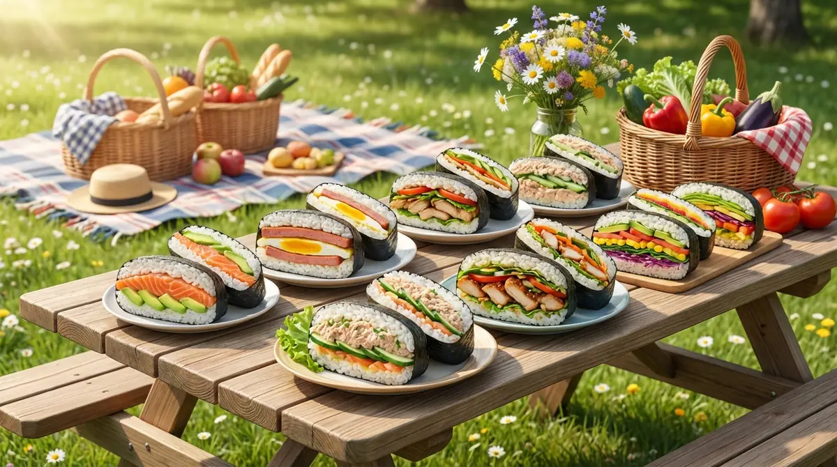 ピクニック向けおにぎらずの具材アイデア20選