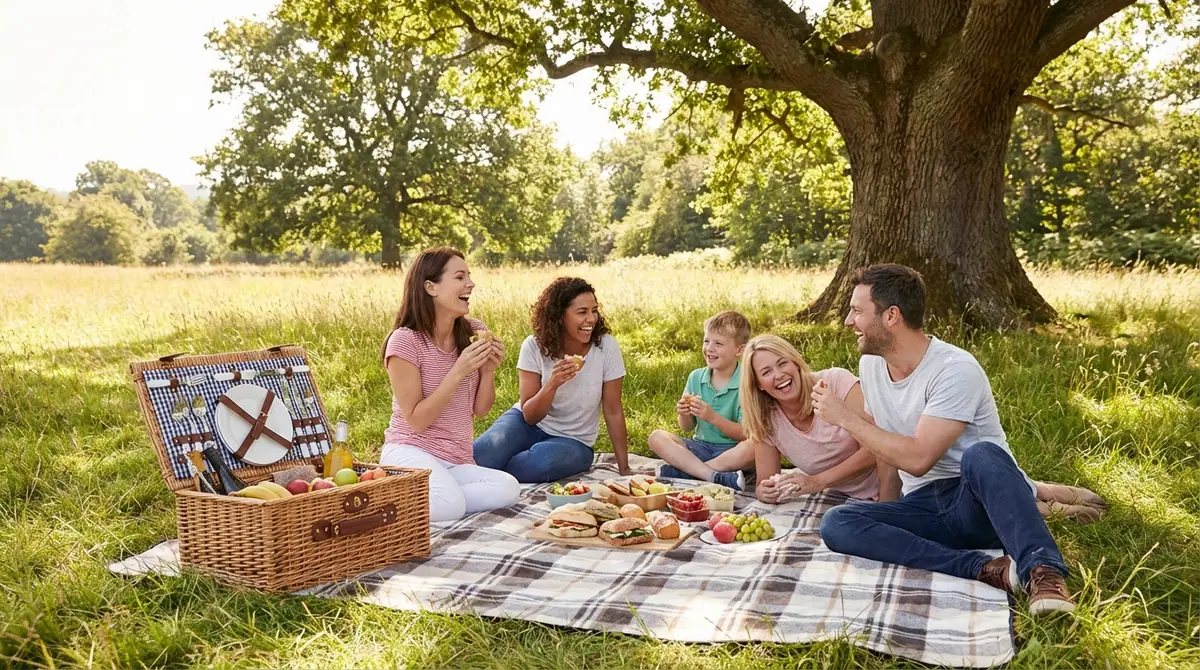 ピクニックは5ステップで誰でも簡単に楽しめる