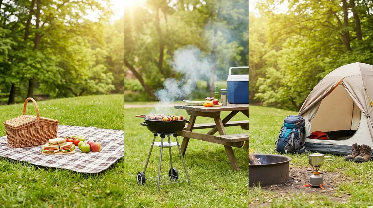 そもそもピクニックとは?BBQ・デイキャンプとの違い