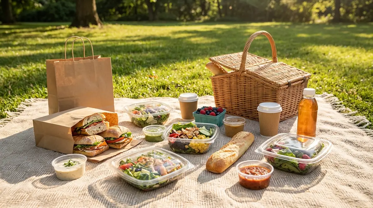 作る時間がない人向け|買うだけ&テイクアウトで揃えるピクニック飯